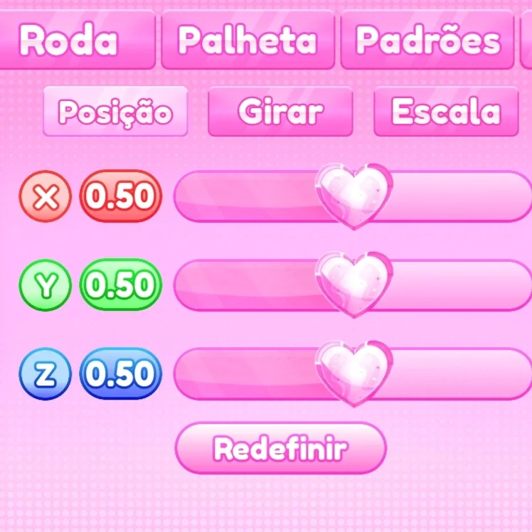 ajuste de posição do passo 6