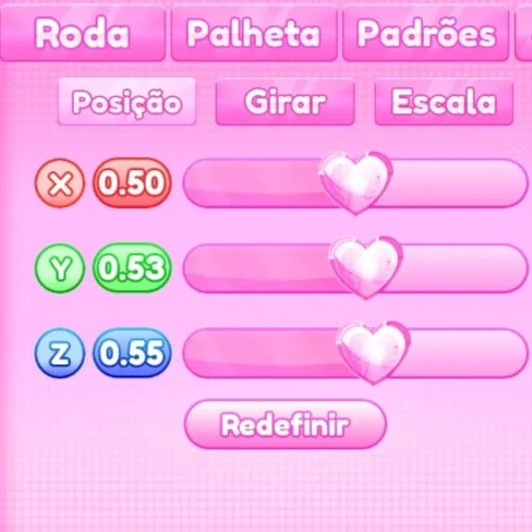 ajuste de posição do passo 2
