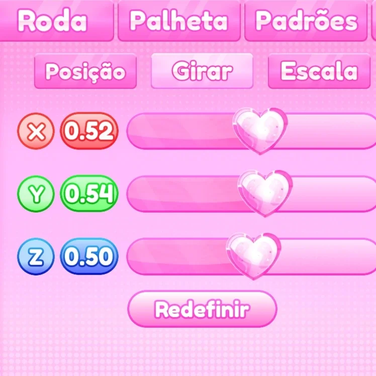 ajuste de girar do passo 4