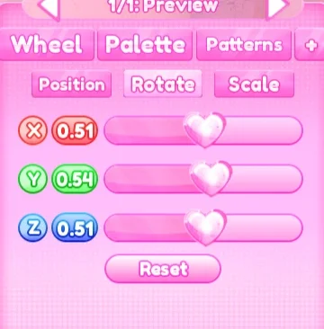 ajuste de girar do passo 3