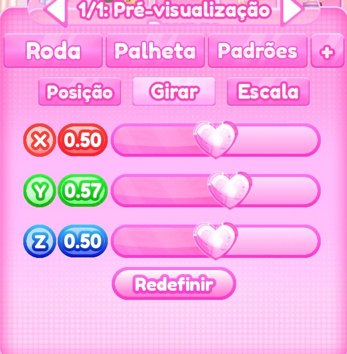 ajuste de girar do passo 4
