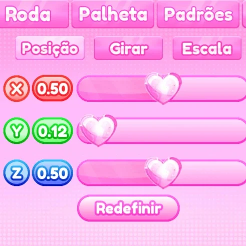 ajuste de posição do passo 2