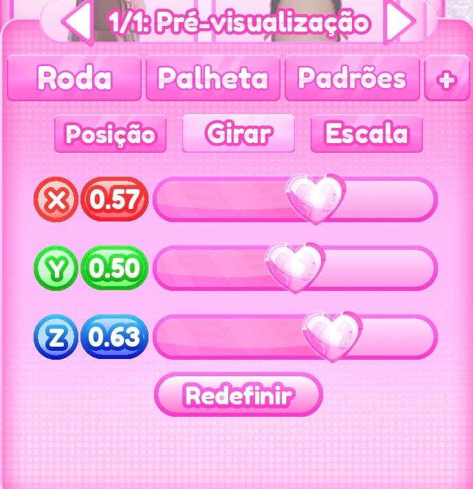 ajuste de girar do passo 2