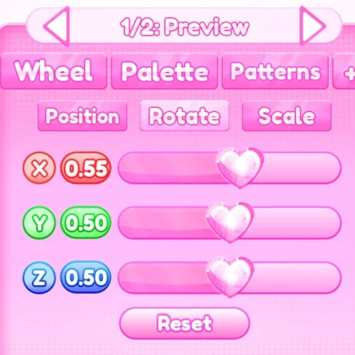 ajuste de girar do passo 2