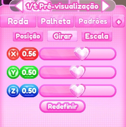 ajuste de girar do passo 2