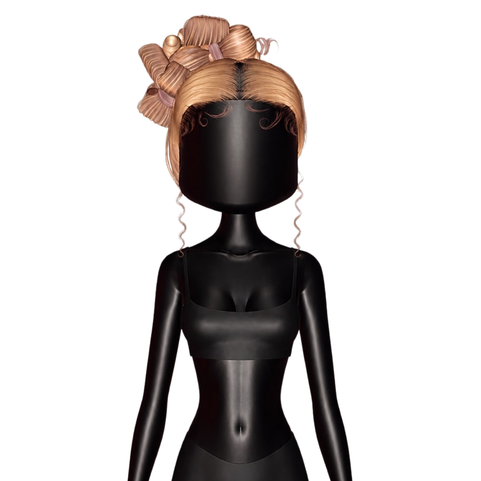 Combo hair Pageant Queen