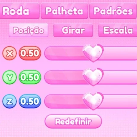 ajuste de posição do passo 5