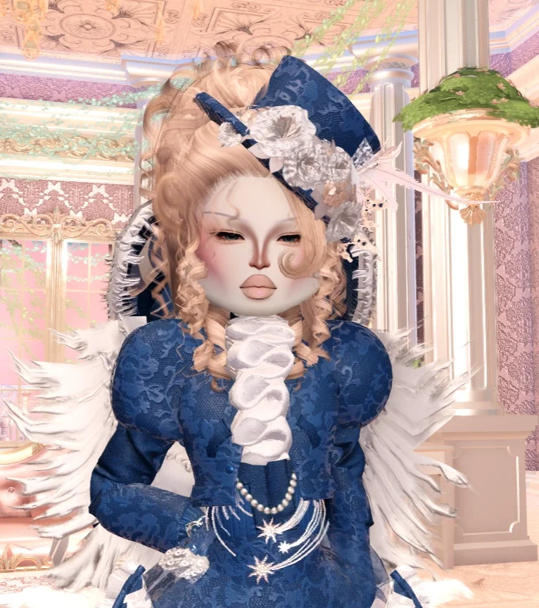 capa de um look no tema Rococó