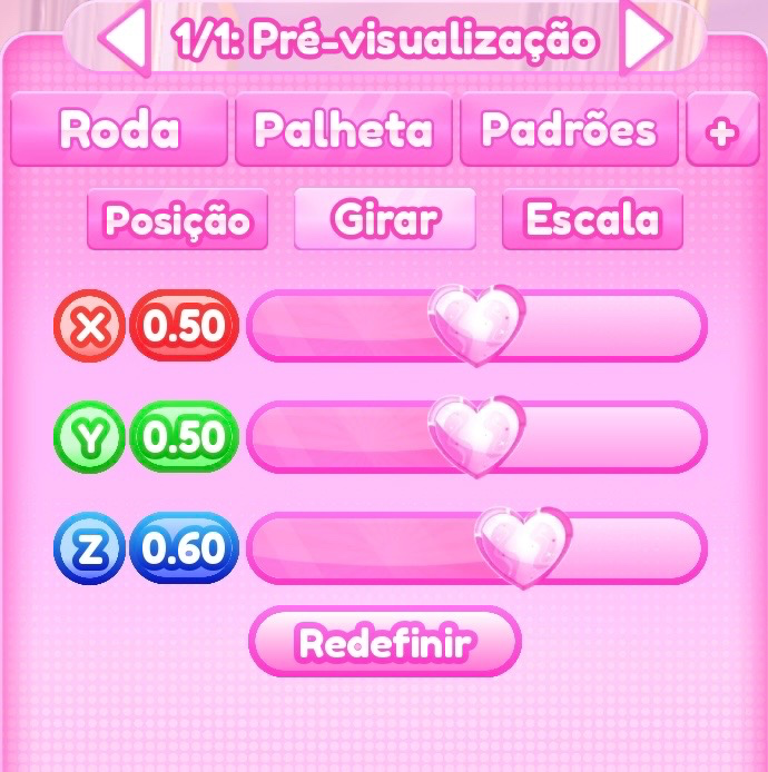 ajuste de girar do passo 2