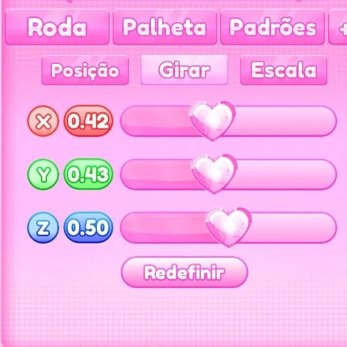 ajuste de girar do passo 2