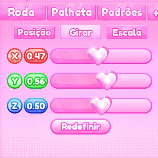 ajuste de girar do passo 2
