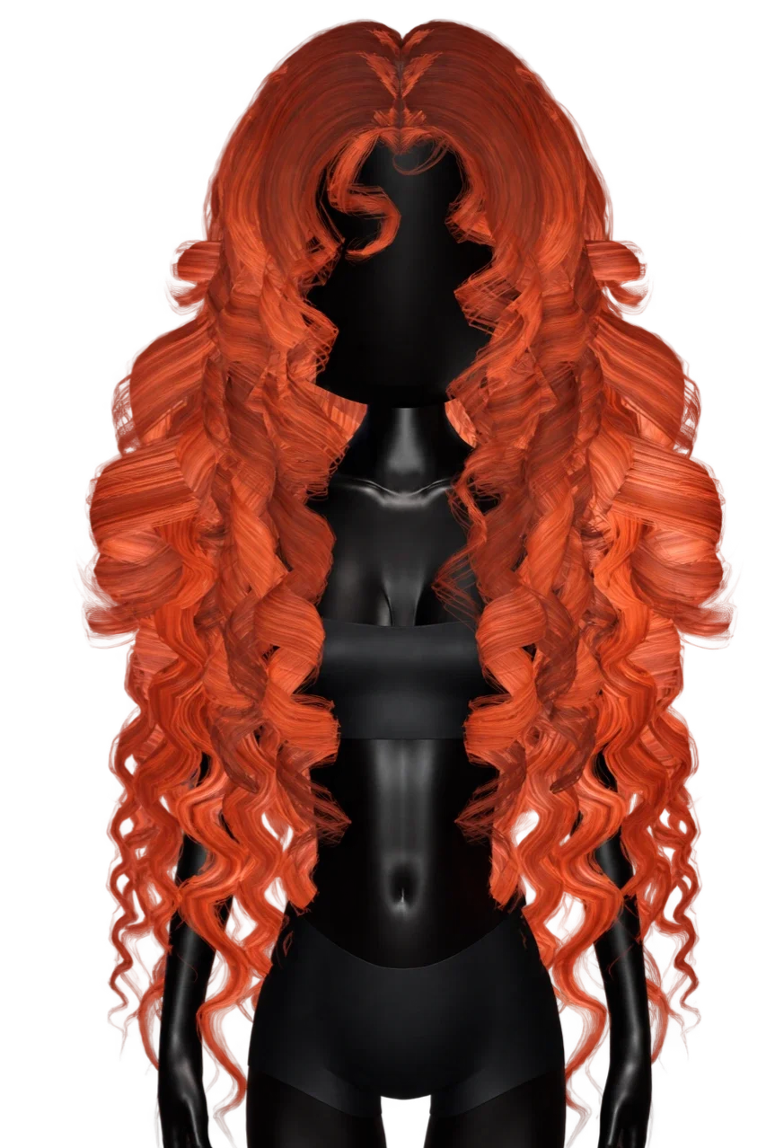 Combo hair Ruivo Imperial