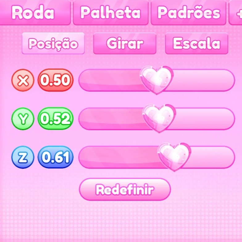 ajuste de posição do passo 2