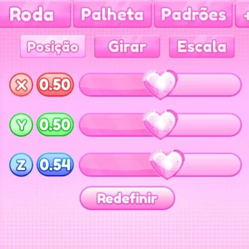 ajuste de posição do passo 3