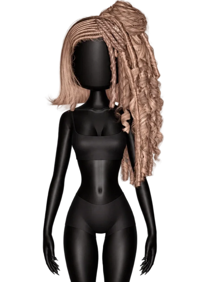 Combo hair Coroa de Nzinga