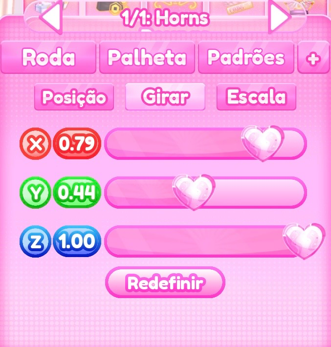 ajuste de girar do passo 6