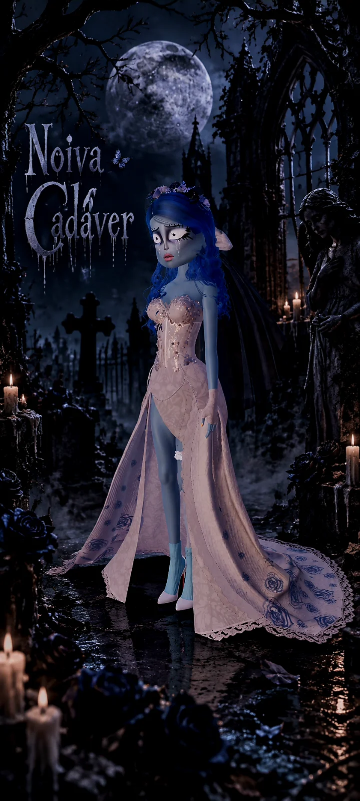 capa de um look no tema Terror