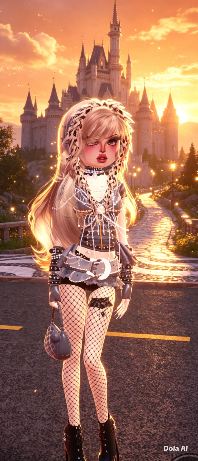 capa de um look no tema Y2K